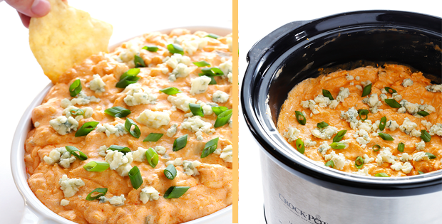 Slow Cooker Buffalo Chicken Dip Recipe