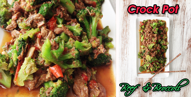 A Hale And Hearty Crock Pot Beef & Broccoli