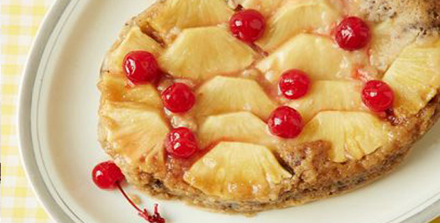 A Sweet Slow Cooker Pineapple Upside-Down Cake