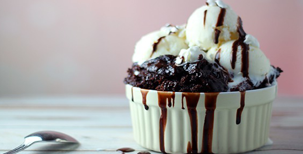 Death By Chocolate Slow Cooker Molten Cake with Nutella