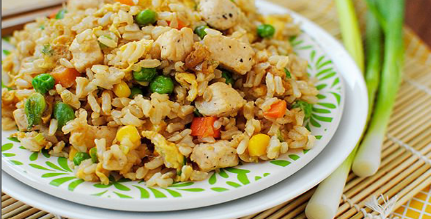 A Full Meal In One Dish: Crock Pot Fried Rice