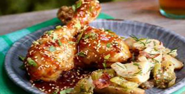 A Very Palatable Slow Cooker Honey-Orange Chicken Drumsticks