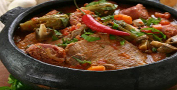 Full-flavored Braised Pork with Salsa