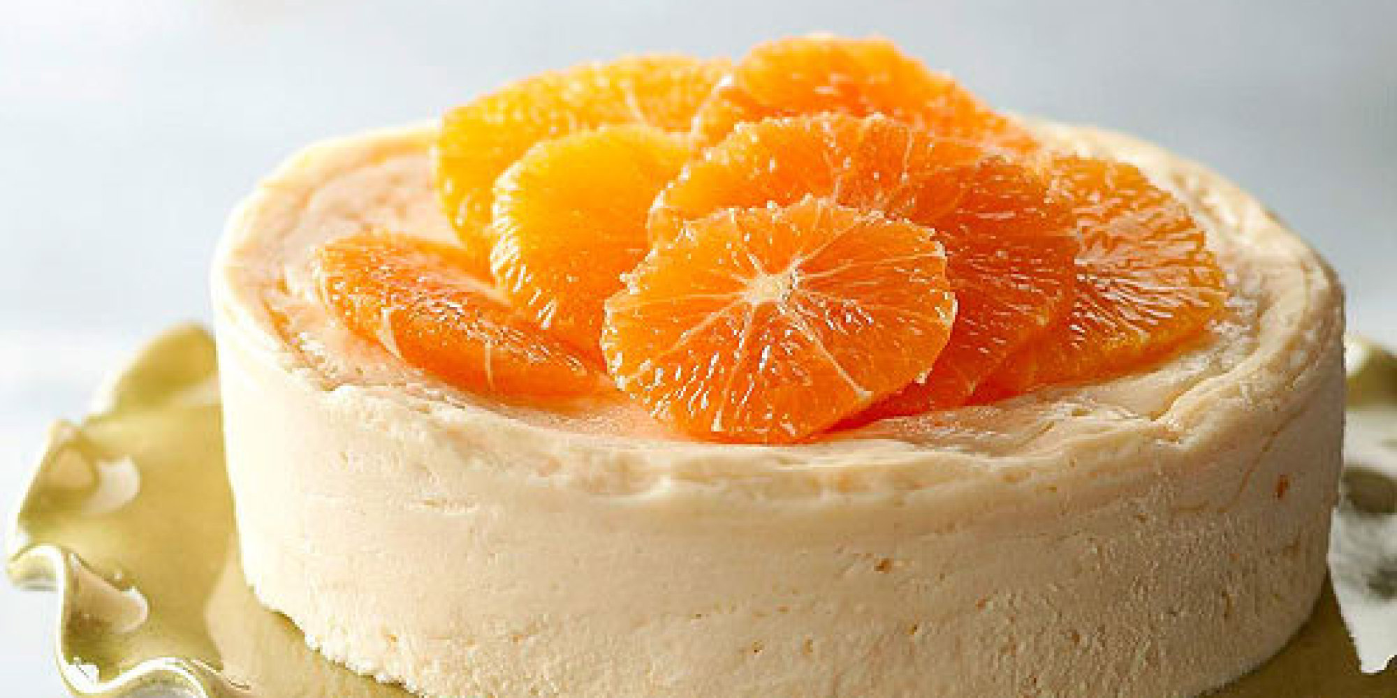 Elegant Slow Cooker Ginger-Orange Cheesecake