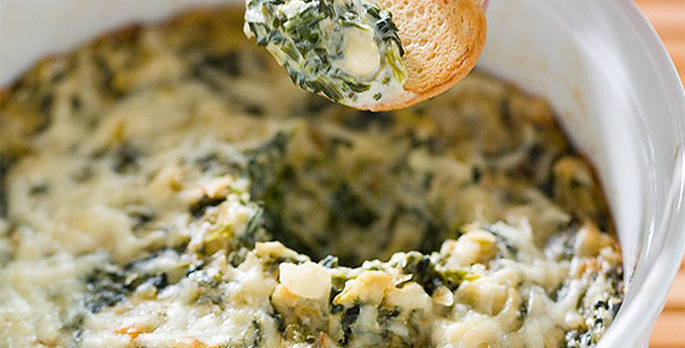 Cheesiest And Lightest Spinach-Artichoke Dip
