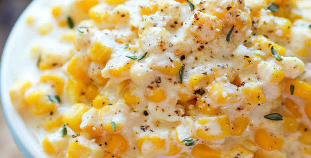 Super Yummy Slow Cooker Creamed Corn