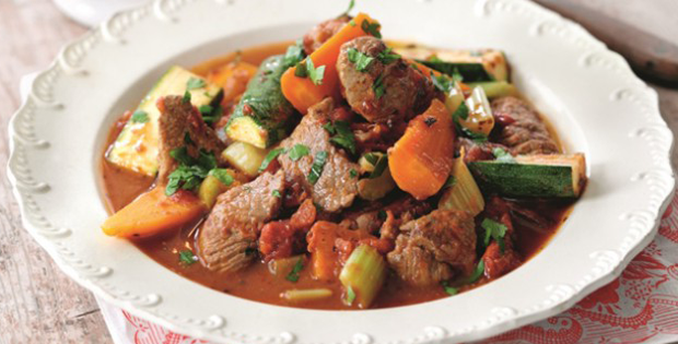 A Guilt Free Slow Cooker Lamb Navarin