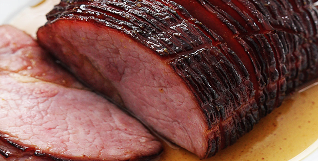 Perfectly Slow Cooked Holiday Glazed Ham