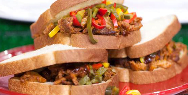 Sunny’s Kansas City Slow Cooker Rib Sandwiches