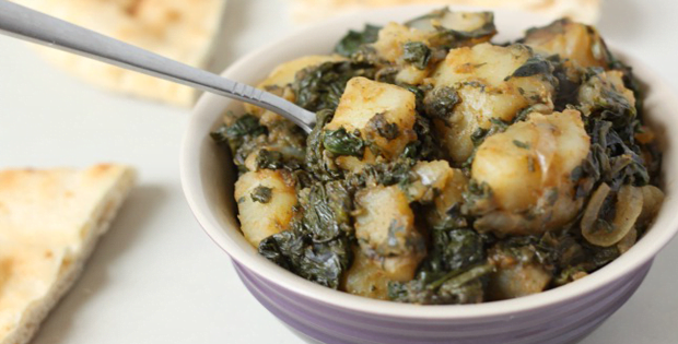 Very Easy Slow Cooker Saag Aloo