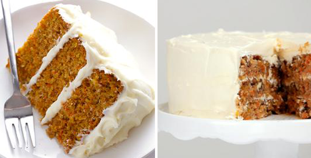 Carrot Layer Cake With Cream Cheese Whipped Cream