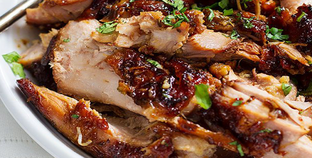 Sweet and Tangy Slow-Cooker BBQ Turkey Thighs