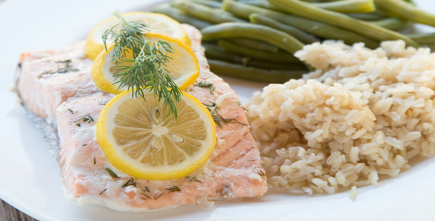 Slow Cooker Lemon And Dill Salmon