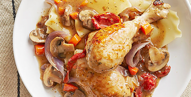 Learn How To Cook A Sizzling Herbed Chicken and Mushrooms Dish