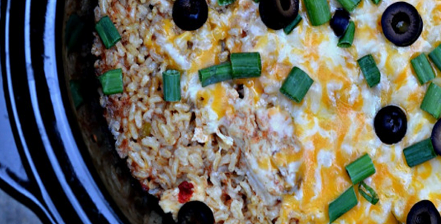 Here’s A Quick Slow Cooker Chicken And Rice Burrito Bowls Dish