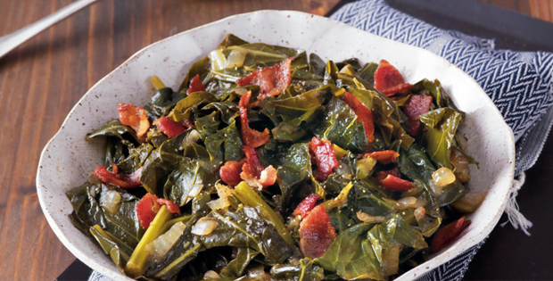 A Green And Healthy Meal: Slow Cooker Balsamic Collard Greens
