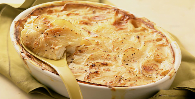 Crock Pot Scalloped Potatoes With Salmon