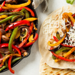 Healthy And All Veggie Crock Pot Vegetarian Fajitas