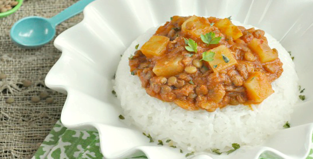 Slow Cooker Madras Lentils For A Very Healthy Comfort Food