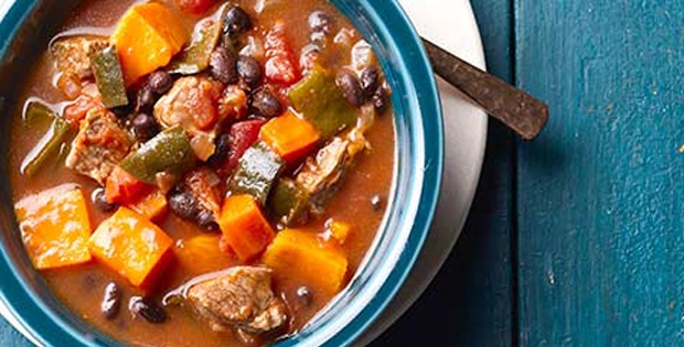 Slow Cooker Lamb, Bean, And Sweet Potato Chili