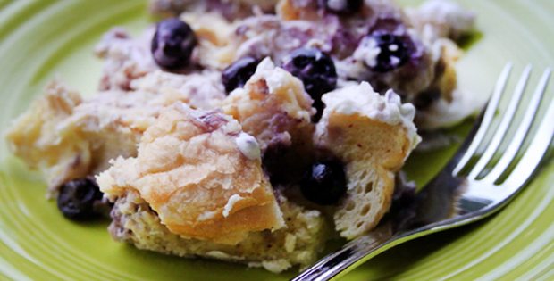 Slow Cooker Blueberry French Toast Breakfast