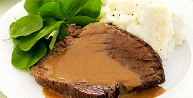 Traditional German Slow Cooker Sauerbraten