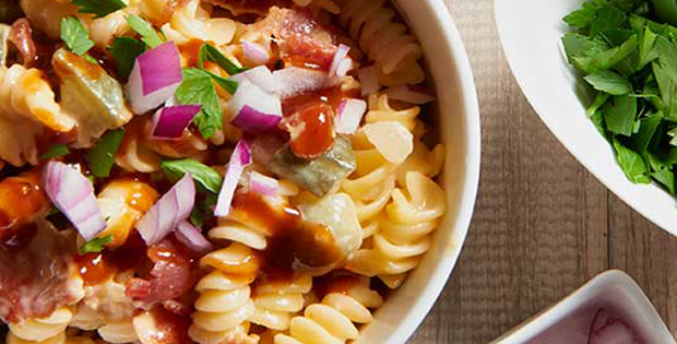 Slow Cooker Barbecue Chicken Macaroni And Cheese