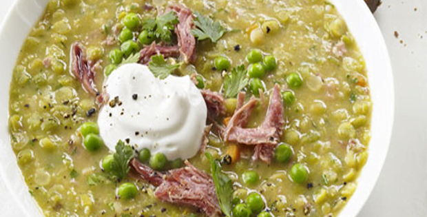 Slow Cooker Split Pea Soup