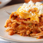 Slow Cooker Buffalo Chicken Lasagna