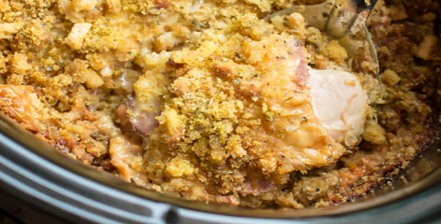 [VIDEO] Slow Cooker Chicken Cordon Bleu Casserole