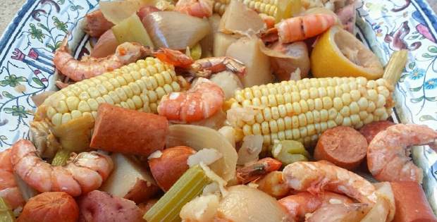 Slow Cooker Low Country Boil