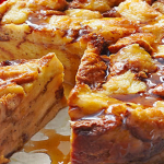 Slow Cooker Eggnog French Toast Bread Pudding