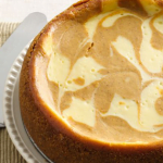 Slow Cooker Pumpkin Swirl Cheesecake