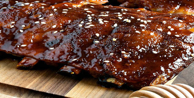 Slow Cooker Honey-Garlic Baby Back Ribs