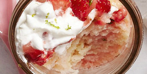 Slow Cooker Strawberry Mojito Shortcakes