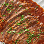 Sweet And Tangy Slow Cooker Brisket