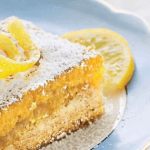 Slow Cooker Lemon Bar Cake