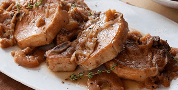 Slow Cooker Pepper Pork Chops