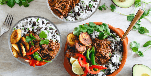 Slow Cooker Shredded Mexican Beef Bowls