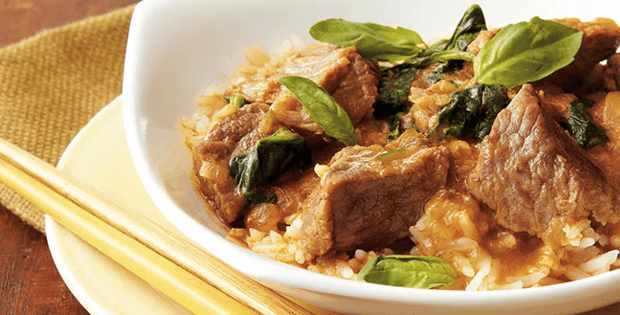 Slow Cooker Thai Red Curry Beef