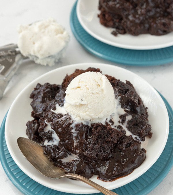 Delicious Moist Brownie Pudding