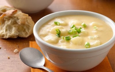 Cheesy Potato Slow-Cooker Soup