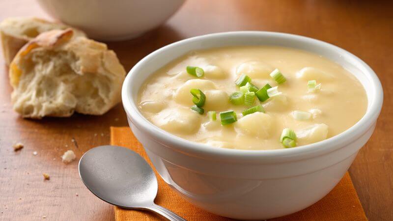 Cheesy Potato Slow-Cooker Soup